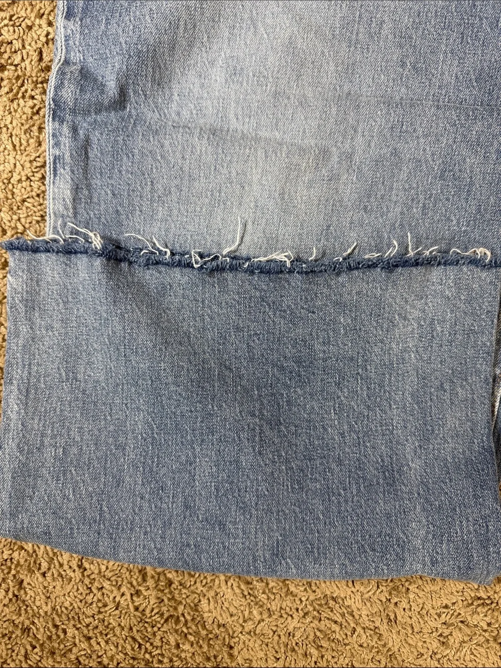 J. Crew Light Blue Wide-Leg Crop Jeans SKU1570